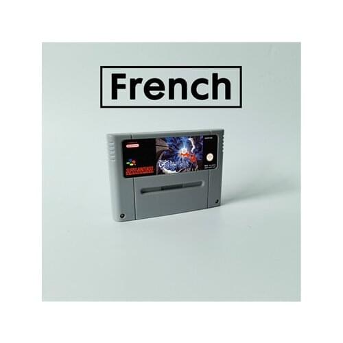 Terranigma - French Language - RPG Game Card EUR Version English Language Battery Save