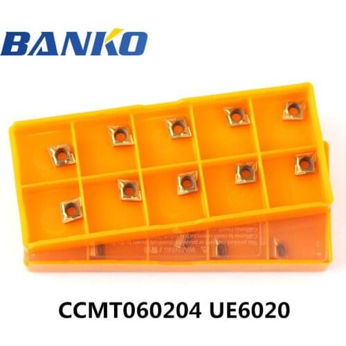 CCMT060204 UE6020 carbide inserts internal turning tool CCMT face 060204 Mill tools CNC lathe cutting