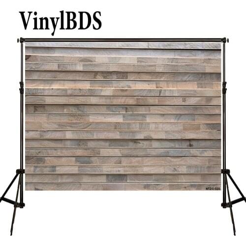 VinylBDS 10x10ft Vintage Wood Newborn Backdrop Indoor Wedding Background for Kids Portrait Backdrop for Photo Studio