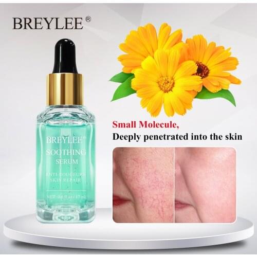 BREYLEE Repairing Serum Sensitive Skin Remove Fade Redness Treatment Soothing Whitening Acne Scar Facial Serum Face Skin Care