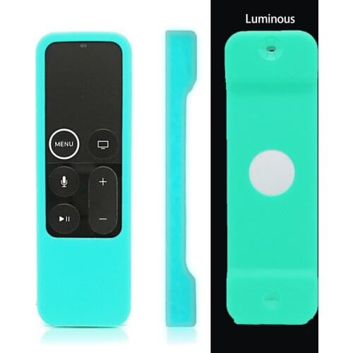 Anti-Lost Protective Case For Remote Control Apple TV 4K 2nd Gen Siri Remote Anti-Slip Durable Silicon Shockproof Cover