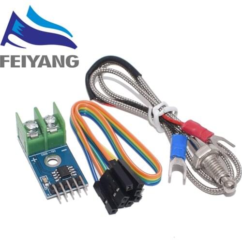 10pcs MAX6675 Module + K Type Thermocouple Thermocouple Senso Temperature Degrees Module
