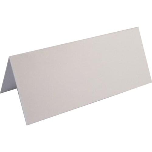 100 Blank Table Name Place Cards, Many Colours - White, Party, Wedding