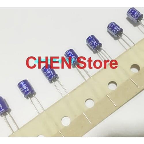 20PCS/50PCS ELNA blue robe 47uf 16v RC2 16V47UF 5X7MM audio electrolytic capacitor 47uF/16V Ultra small volume