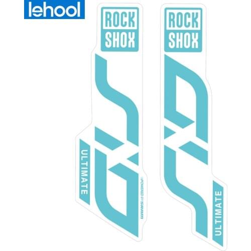 2020 rockshox sid front fork sticker bicycle decoration mountain bike front fork post waterproof transparent bottom