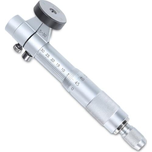 5-30/25-50/50-75/75-100mm Inside Micrometer Screw Gauge 0.01mm Precision Measuring Instrument Internal Diameter Gauge Tools