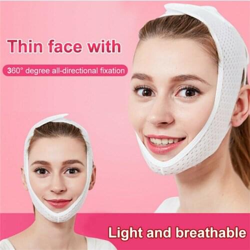 3D V-Line Face-Lifting Eliminates Women Sagging Skin Sleep Pain-Free Breathable Chin Up Anti Aging Face Slimming Beauty Tools