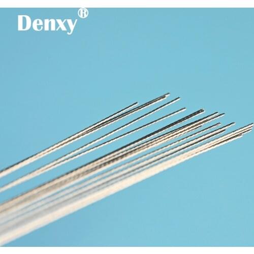 Denxy Dental Twist Wire 6wire Coaxial Wire Orthodontic Archwire Dental Ligature Wire Orthodontic Bracket Dental Braces 20pc