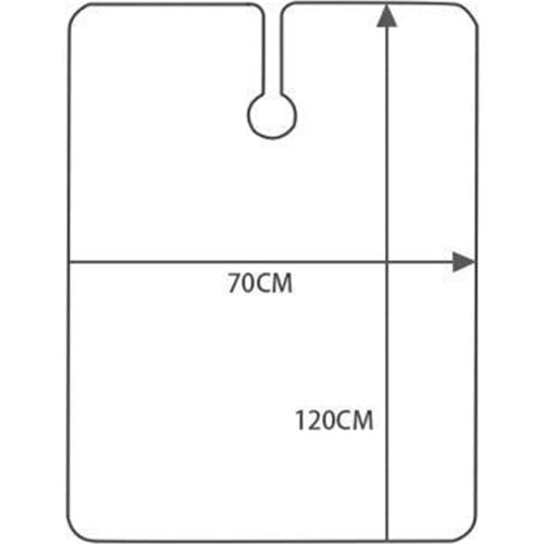 Large Barber Salon Gown Hairdresser Hair Styling Cutting Cape Apron Nylon