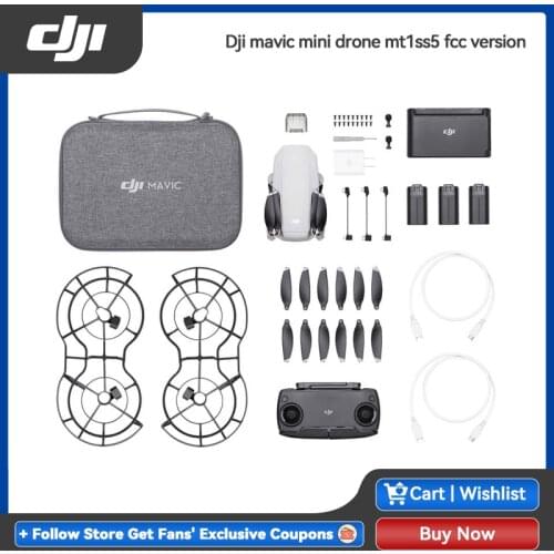 DJI Mavic mini drone standard set with 2.7k camera FCC MT1SS5 version flight time 30 minutes original in stock