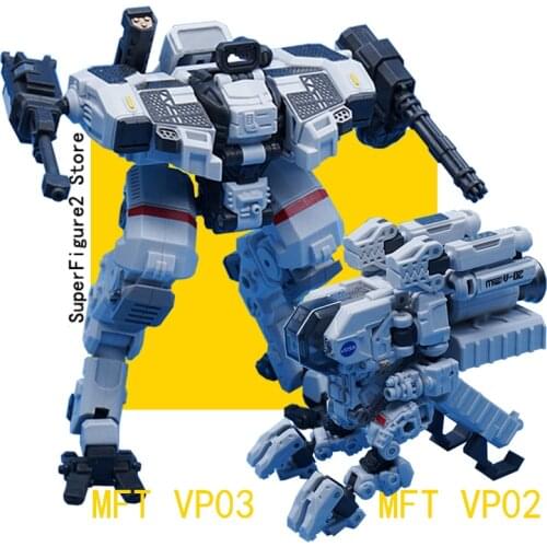 Transformation MFT Action Figure Toys Mech VP02 VP03 the Moon SPACE Rabit AMP APE Fixed- point Transport Orbiter Deformation
