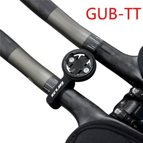 GUB 668 Bicycle TT Handlebar Computer Mount Holder Bike Aluminum Rest Handlebar Computer Bracket For Garmin Bryton Cateye GoPro