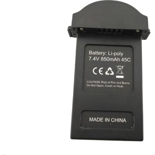 Original 7.4V 850mAh 45C Li-poly Battery for MJX B3 Mini Bugs 3Mini Brushless Quadcopter Spare Parts 7.4v Lithium Battery
