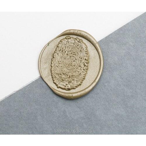 Finger thumb Seal Stamp,DIY wax seal stamp,Wax Seal Stamp Kit, Wedding invitation seals,Party seal