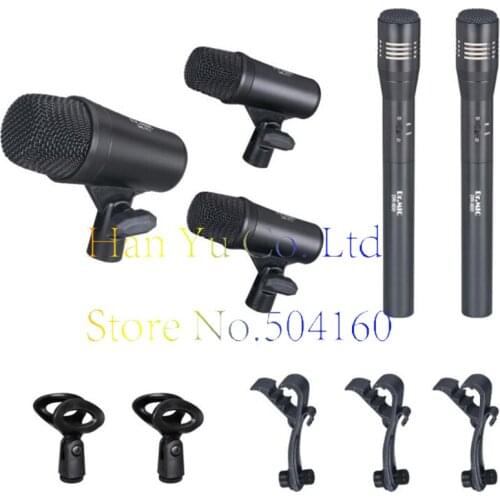 Professional jazz drum pickup microphone set drum percussion condenser microphone recording 5-piece