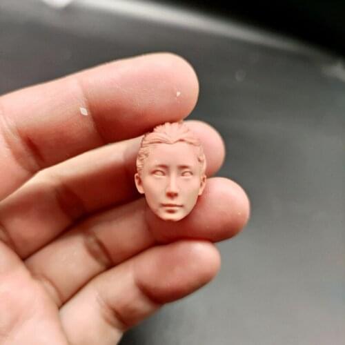 Blank 1/12 Scale Martial Universe Ada Head Sculpt Unpainted Fit 6" ML Figure