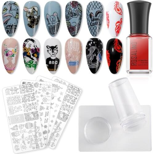 ROSALIND Stencils For Nail Design