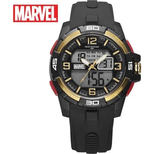 MARVEL Men Digital Mens Sports Watch 100M Waterproof Male Watch Men Electronic Relogio Masculino Cool Sport watches For Men