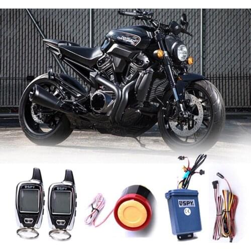 Motorcycle Alarm Security System 12V Warning Alarm Kit with Dual Remote Control Theft Protection Accessories