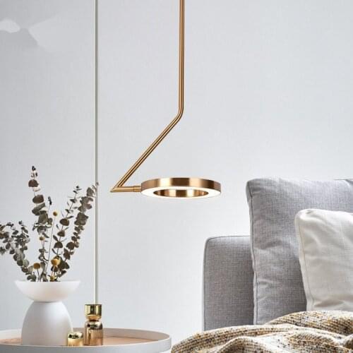 Modern Luminaria Designer Lamps Island Light LED Nordic Pendant Lamp Bedroom Bedside Chandelier Lighting Flesh Light Pendent