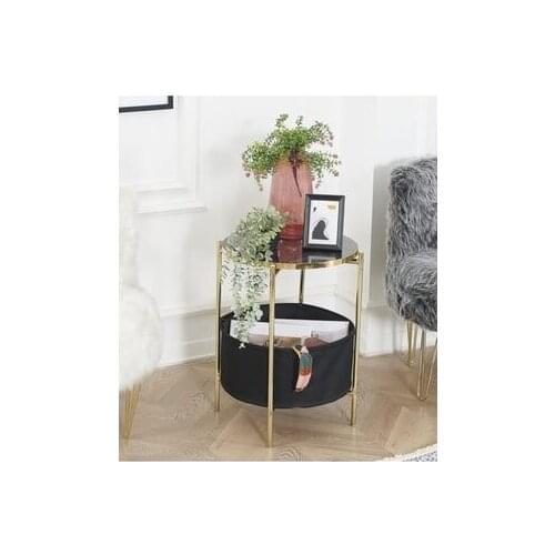 Modern lux Gold Wide Bag Coffee table coffe table