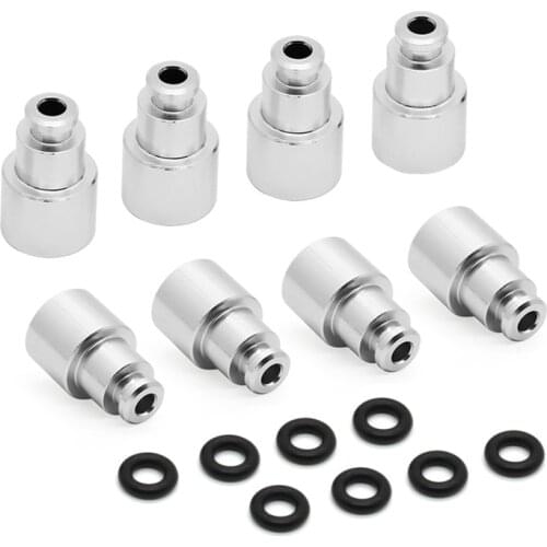 Pack of 8 Fuel Injectors top Hat for LS3 delphi 4.8 5.3 6.0 injector into a LS1 LS2 injector extender adapter TOP HAT