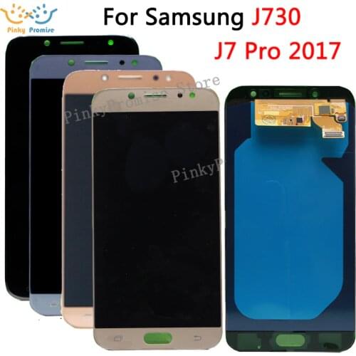 Super AMOLED For Samsung Galaxy J730 J7 Pro 2017 LCD Display+Touch Screen Digitizer Assembly Replacement For SAMSUNG J730 LCD