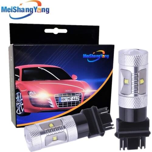2Pcs 3157 3156 30W Cree Led Chip Lamp car Bulb Auto p27/7w led car bulbs rear Lights Car Light Source parking 12V 24V