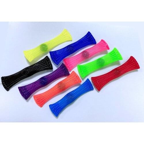 5PCS Sensory Marbles Ball Fidget Toys Set Autism Adhd Anxiety Edc Stress Relief Hand Braided Easy Bend Marble Kids Anti Stress