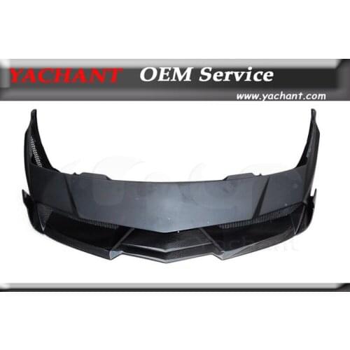 Car-Styling Portion Carbon Fiber FRP Bodykits Front Bumper Fit For 2003-2007 Gallardo YC Design Style Front Bumper