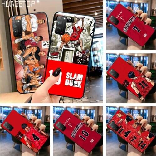HUAGETOP Slam dunk anime manga Phone Case Cover for Huawei Honor 30 20 10 9 8 8x 8c v30 Lite view pro