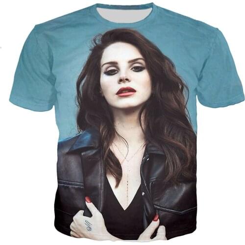 Lana del rey t shirt men/women 3D printed t-shirts casual Harajuku style tshirt streetwear tops dropshipping