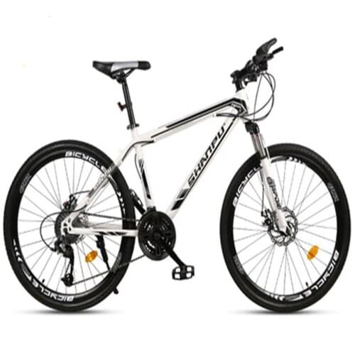 Cross-Country Mountain Bike 21/24/27/30 Speed Spoke Wheel Ultra Light Shock Absorbing Adult Bike For Men And Women