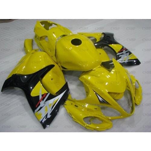 Gsx 1300R 2008 - 2014 Bodywork GSXR 1300 2012 Motorcycle Fairing GSXR 1300 2013 Yellow Black Fairings