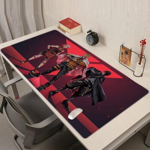 Valorant Gaming Mouse Pad Speed Xxl Mousepad Mat Pads Carpet Computer Led Mause Cute Table Gamer Kawai Diy With Rgb Kawaii Anime