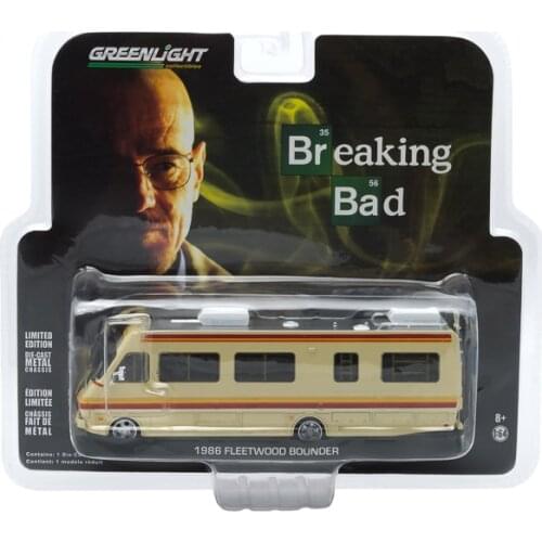Hasbro Breaking Bad Walter White Workshop Car 1:64 1986 Fleetwood Bou Will Move Cars Toys