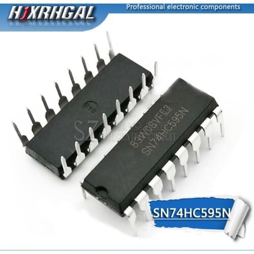 10pcs SN74HC595N DIP16 SN74HC595 DIP 74HC595N 74HC595 74595
