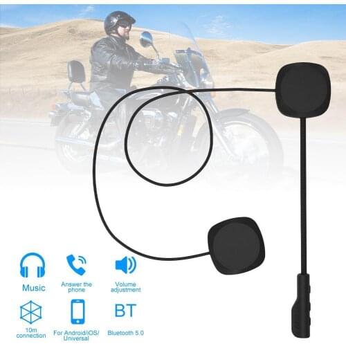 MH04 Bluetooth 5.0 Rechargeable HiFi Stereo Motorcycle Headset Helmet Headphone Headphones accessories