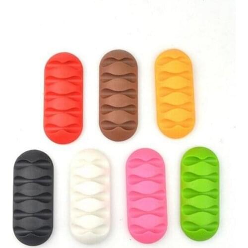 Multipurpose Wire Cord Cable Tidy Holder Drop Clips Organizer Line Fixer Winder Cable Wire Organizer Clip Tidy Cord Holder