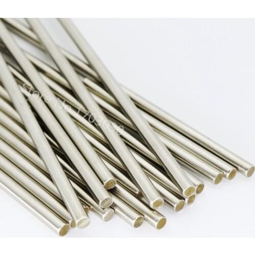 RC Model Stainless Steel Rods shaft Linear Rail Round Shaft Length 200mm * Diameter 3mm/2mm/2.5mm/4mm/5mm 10pcs