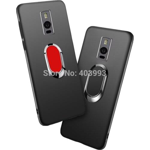 For OnePlus 2 Soft Case For OnePlus 2 Finger Ring Magnet Matte Protector Case for One Plus Two One Plus 2 Soft TPU