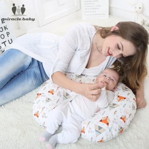 Maternity Pillows Baby Breastfeeding Pillow Infant Cuddle U-shaped Newbron Cotton Feeding Nursing Pillow Waist Cushion