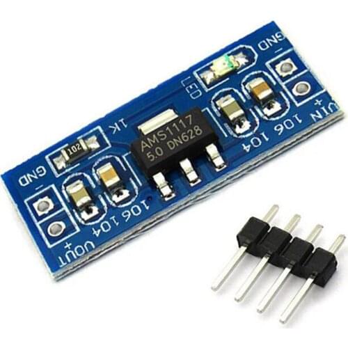1 PCS 5.0V Power Supply Module AMS1117-5.0V Power Supply Module Step-down Module