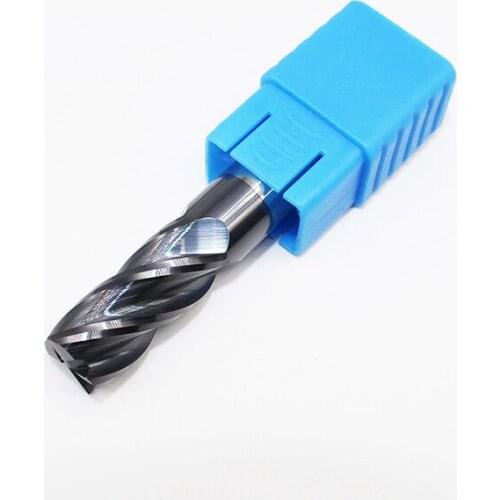 1PCS HRC50 12mm Solid Carbide Endmills D12X30LXD12X75L 4Flute Standard Length Side milling Slotting Profiling face mill