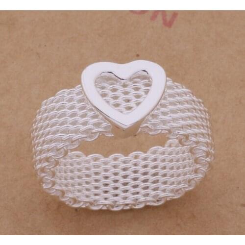 AR261 Fashion Jewelry Silver Color Gifts Popular Rings For Women Two Wires /altajdaa Bclajtsa