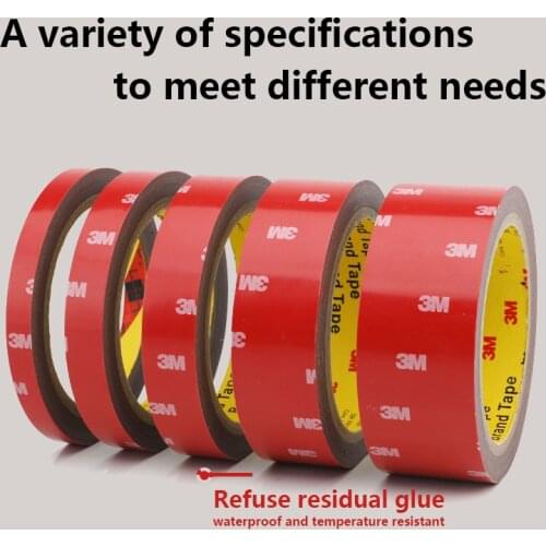 Double-Sided Adhesive Strong Non - Trace Waterproof Foam Tape Automotive Thickening Sponge High Viscosity Tape Protect Sticker