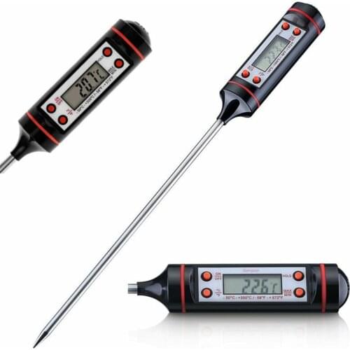 Instant Read Electronic Digital Kitchen Thermometer For Meat Water Milk Cooking Food Probe BBQ Electronic Oven Thermometer Tools