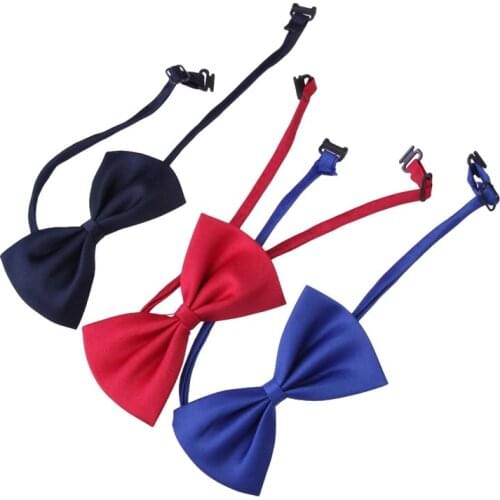 1Pcs Candy Color Dog Cat Bow Tie Puppy Kitten Cat Necktie Pet Dogs Fashion Clothes Decoration Kids Decor