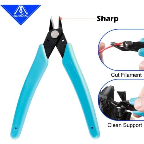3D Printer Parts DIY Tools Trimmer Cutting Cutter Wishful Clamp Cutting Pliers Thin Mouth Electronic Diagonal Pliers Side Cuttin