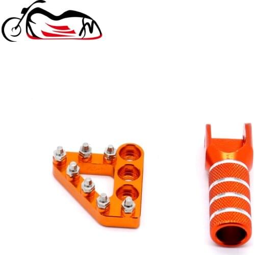Gear Shift Lever Tips Rear Brake Pedal Step For SX SXF SXS 65 85 105 125 144 150 250 350 450 505 525 540 SMR Motorcycle CNC